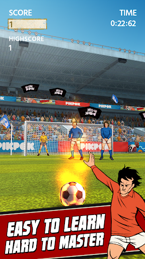 Flick Kick Football Kickoff - Gameplay image of android game