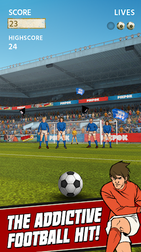 Flick Kick Football Kickoff - Gameplay image of android game