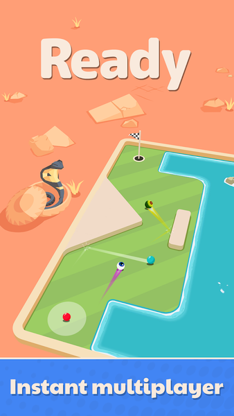 Ready Set Golf - Gameplay image of android game