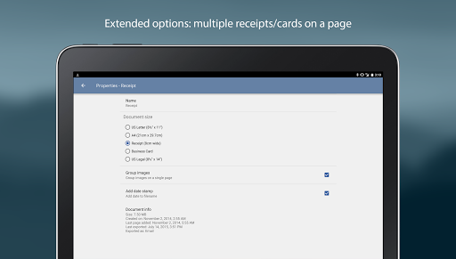 TurboScan™: PDF scanner - عکس برنامه موبایلی اندروید