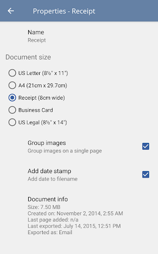 TurboScan™: PDF scanner - عکس برنامه موبایلی اندروید