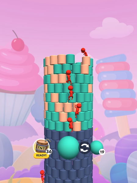 Pillar Smash - Throw Ball - عکس بازی موبایلی اندروید