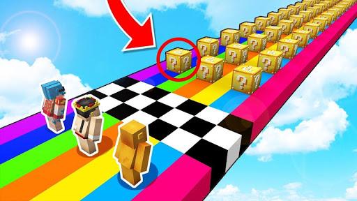 Lucky Block Race for Minecraft - عکس برنامه موبایلی اندروید