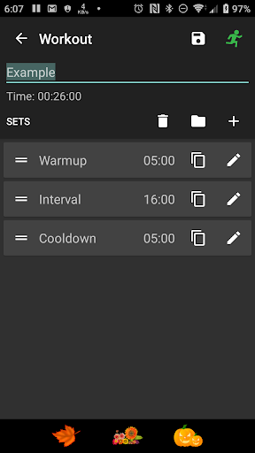 A HIIT Interval Timer - عکس برنامه موبایلی اندروید