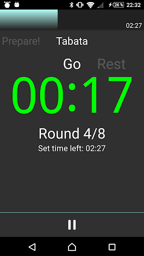 A HIIT Interval Timer - عکس برنامه موبایلی اندروید