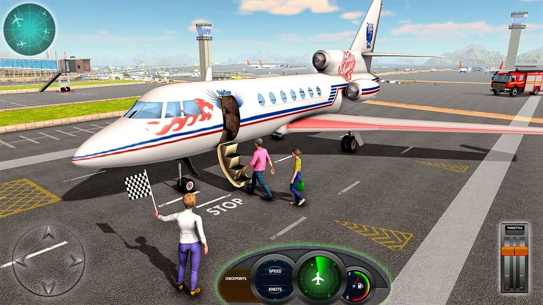 Airplane games: Flight Games - Gameplay image of android game