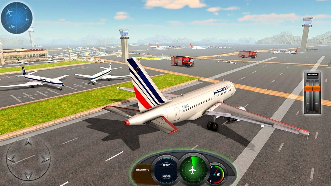 Airplane games: Flight Games - Gameplay image of android game