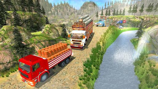 offroad Cargo Truck Games 3D - Gameplay image of android game