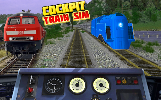 Cockpit Train Simulator - Gameplay image of android game
