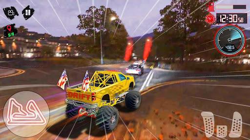 Monster Truck Racing Game ۳D - عکس بازی موبایلی اندروید