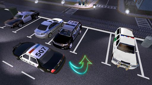 Luxury Police Car Parking Game - Gameplay image of android game