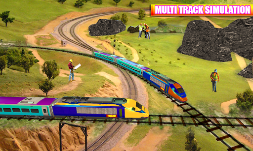 Offline Train Simulator Game - عکس بازی موبایلی اندروید