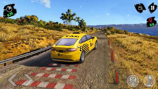 Grand Taxi Simulator Games ۳d - عکس بازی موبایلی اندروید