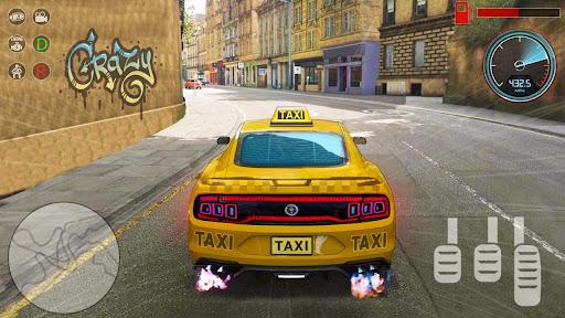 Grand Taxi Simulator Games 3d - Gameplay image of android game