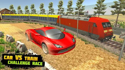 Train Racing 3d- Bus Vs Train - Gameplay image of android game