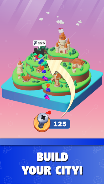 Unscrew Master: Nuts Bolts Jam - Gameplay image of android game