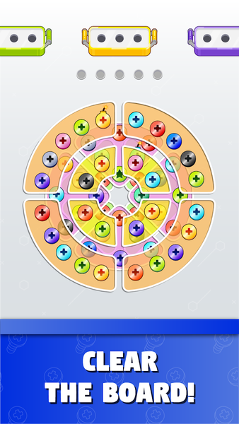 Unscrew Master: Nuts Bolts Jam - Gameplay image of android game