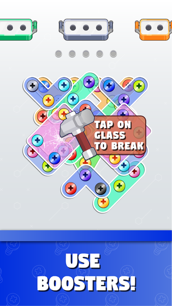 Unscrew Master: Nuts Bolts Jam - Gameplay image of android game