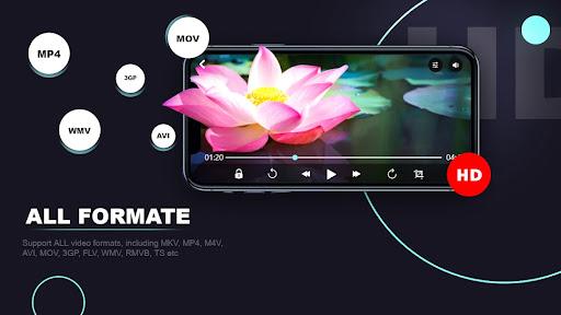 Video Player All Format - Full HD Video mp3 Player - Image screenshot of android app