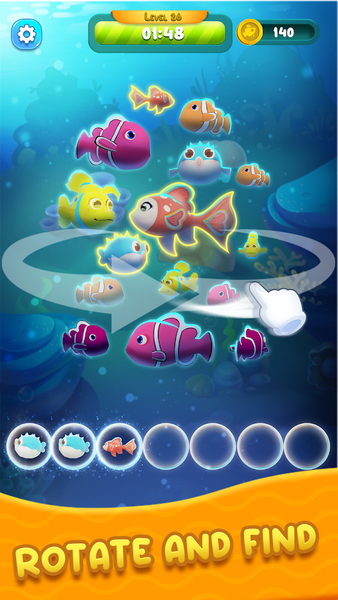 Go Find Fish - Image screenshot of android app