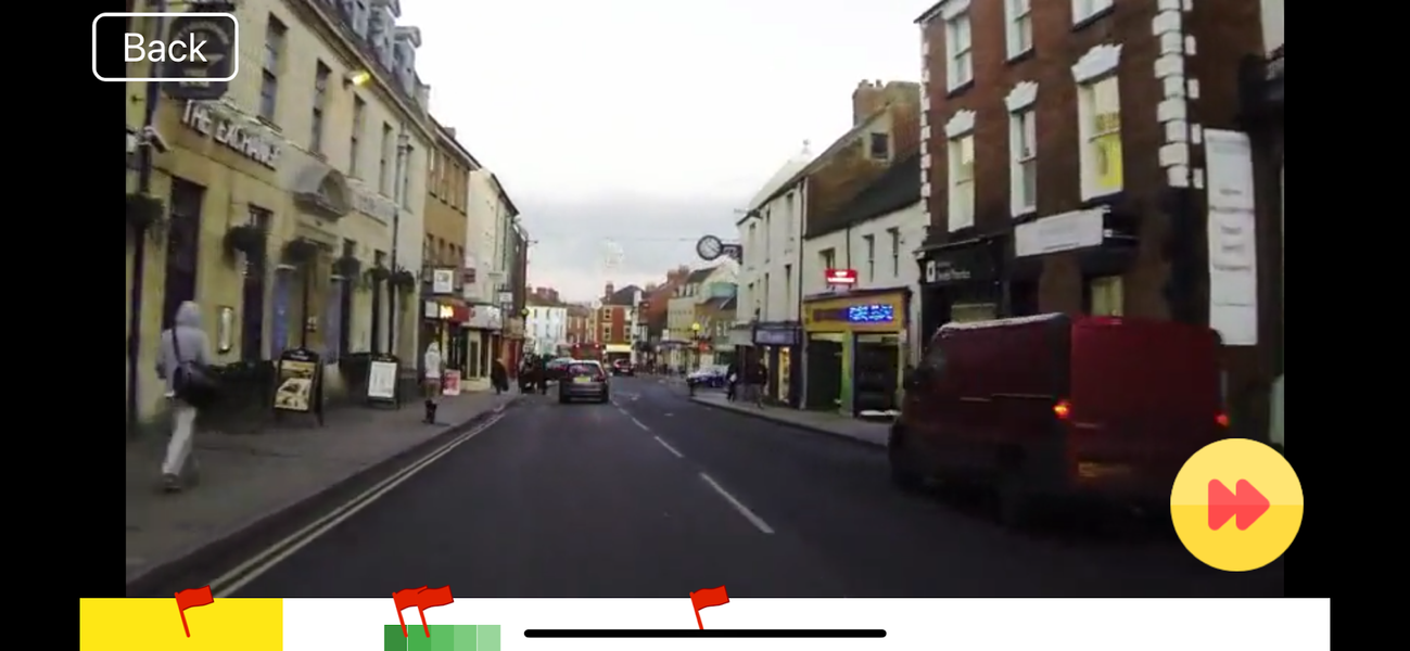 Hazard Perception Test 2025 UK - Image screenshot of android app