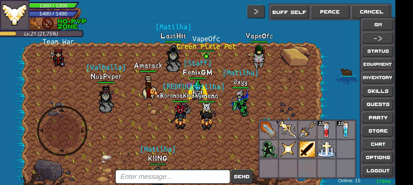 Delta Mmorpg - Image screenshot of android app