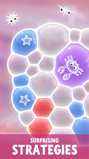 Tiny Bubbles - حباب‌ های کوچک - Gameplay image of android game