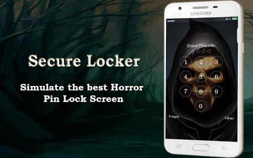 Lock Screen - Skull Pin Lock S - عکس برنامه موبایلی اندروید