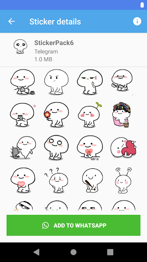 The Original Pentol Stickers - Image screenshot of android app