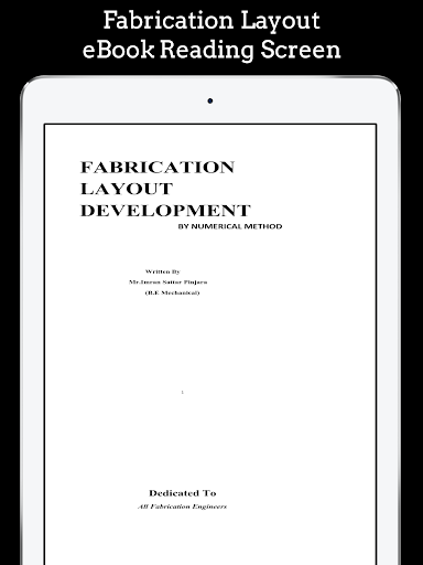 Fabrication Layout Ebook - Image screenshot of android app