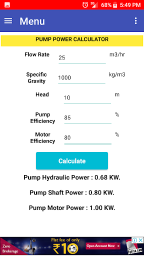 Pump Power - Image screenshot of android app