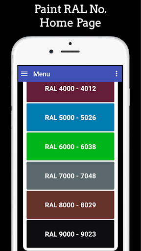 Paint RAL No - Image screenshot of android app