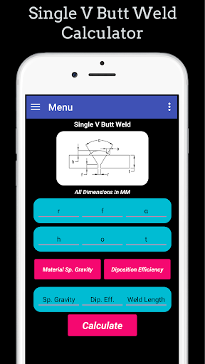 Welding Weight and Cost Calc - عکس برنامه موبایلی اندروید