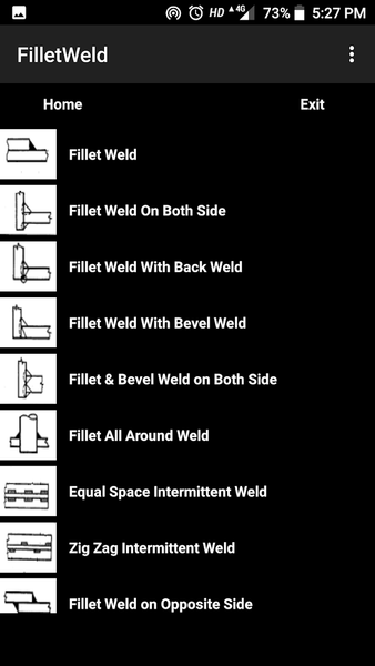Welding Symbols - Image screenshot of android app