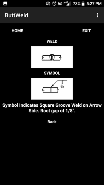 Welding Symbols - Image screenshot of android app