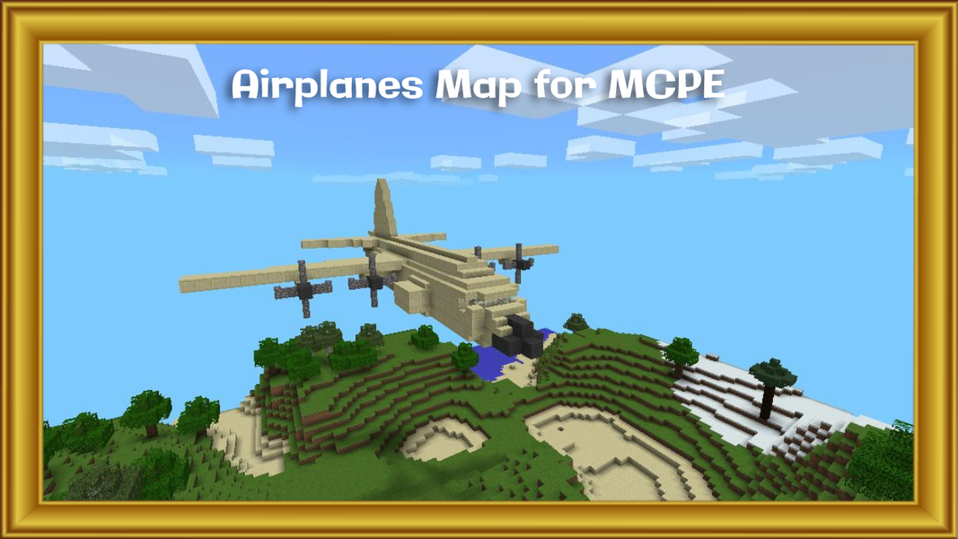 Airplanes Map for MCPE - Image screenshot of android app