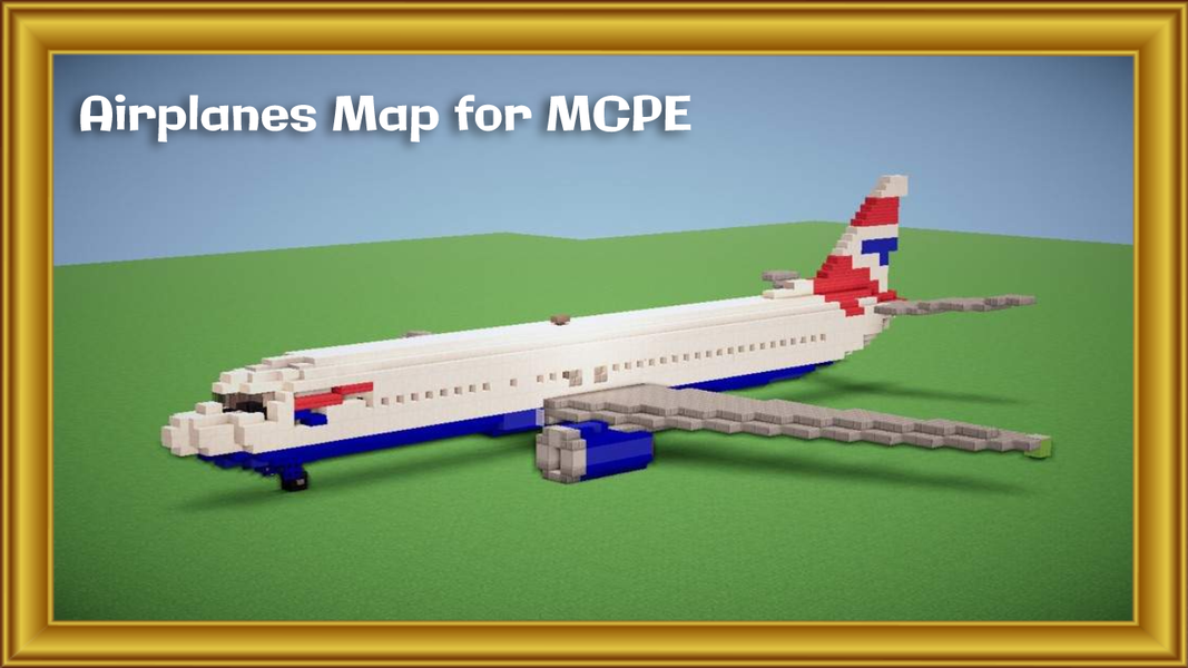 Airplanes Map for MCPE - Image screenshot of android app