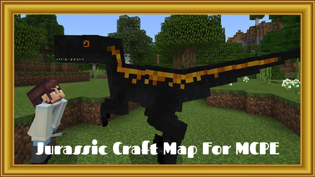 Jurassic Craft Map For MCPE - Image screenshot of android app