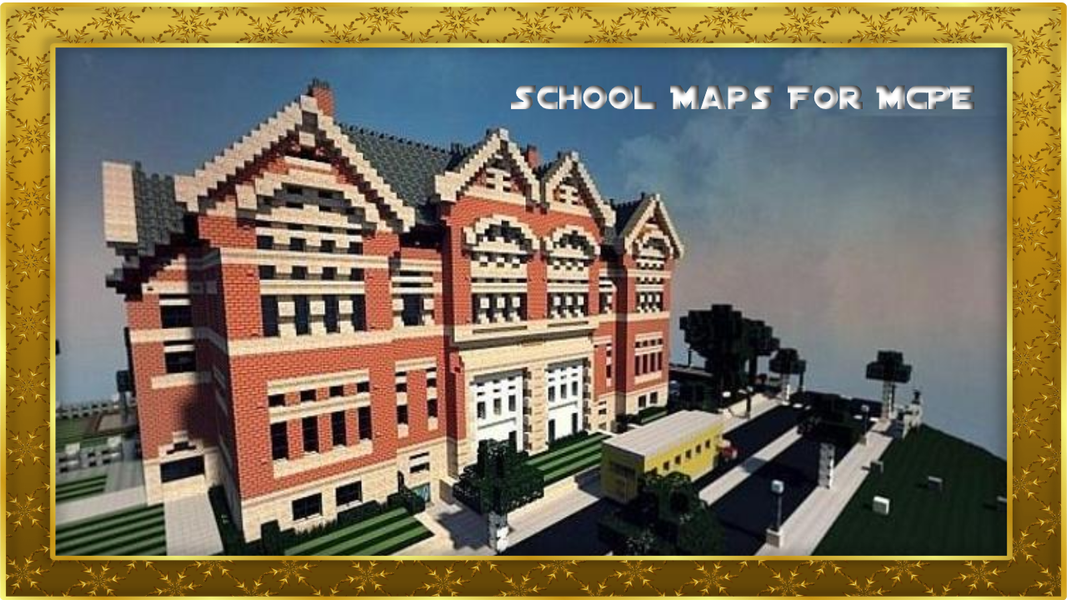 School Map For MCPE - عکس برنامه موبایلی اندروید