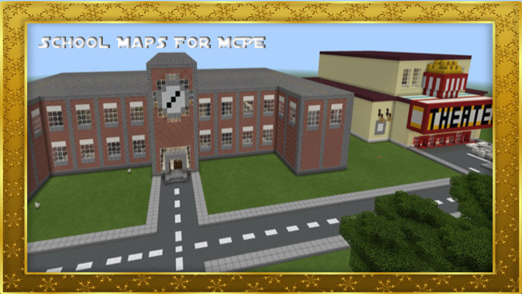 School Map For MCPE - Image screenshot of android app