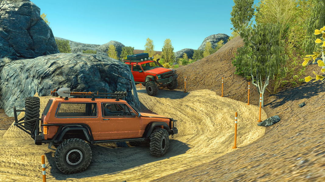 Offroad 4x4 Pickup Truck Games - Gameplay image of android game