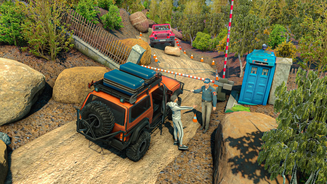 Offroad 4x4 Pickup Truck Games - Gameplay image of android game