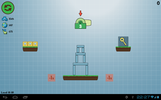 Box Topple - Knockdown! - Gameplay image of android game
