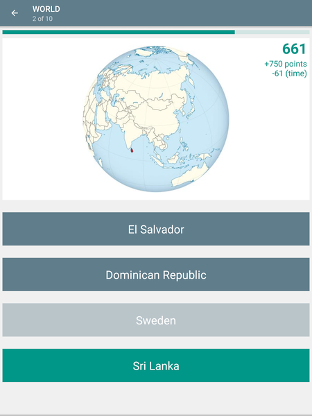 Quiz: Flags and Maps - عکس بازی موبایلی اندروید