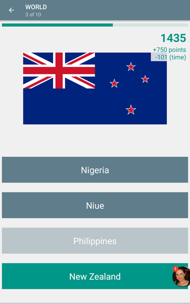 Quiz: Flags and Maps - عکس بازی موبایلی اندروید