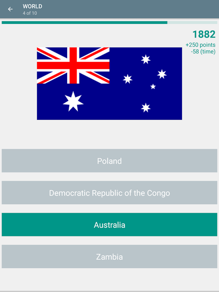 Quiz: Flags and Maps - عکس بازی موبایلی اندروید