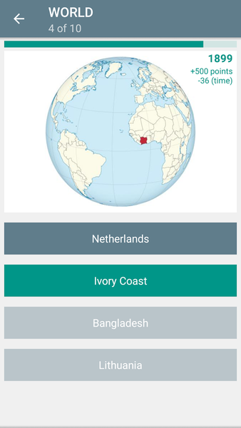 Quiz: Flags and Maps - عکس بازی موبایلی اندروید