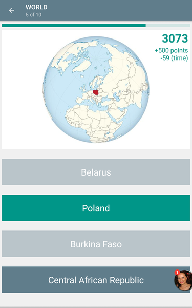 Quiz: Flags and Maps - عکس بازی موبایلی اندروید