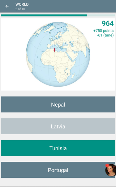 Quiz: Flags and Maps - عکس بازی موبایلی اندروید