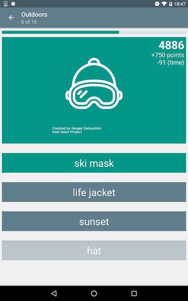 Quiz: Icons - Image screenshot of android app